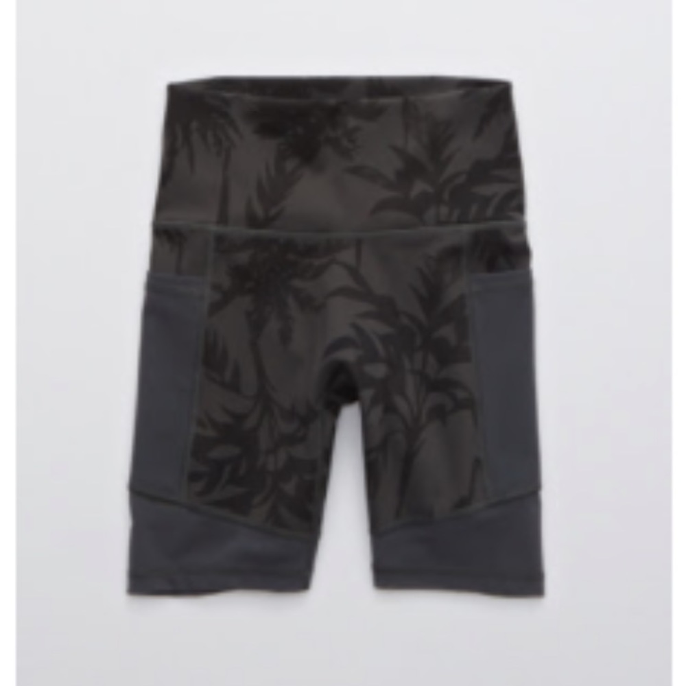 Aerie black biker shorts
